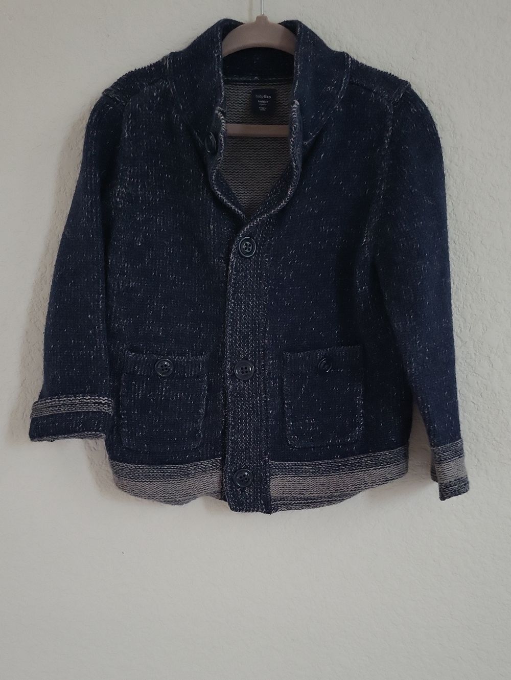 Gap Baby Toddler Navy Sweater Size 3